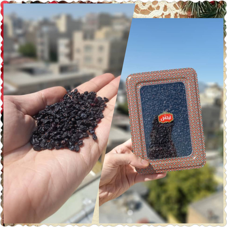 زرشک سیاه خورشت خلال کرمانشاهی لیاگل