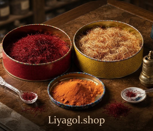 پودر زعفران خالص لیاگل یک مثقال