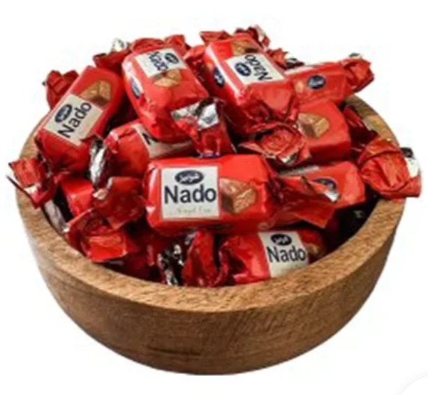 شکلات نادو دو سر پیچ شونیز- 250 گرم