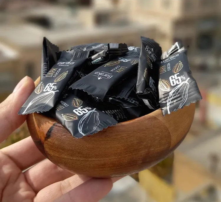 شکلات تلخ باراکا ۶۵% _ ۵۰۰ گرم