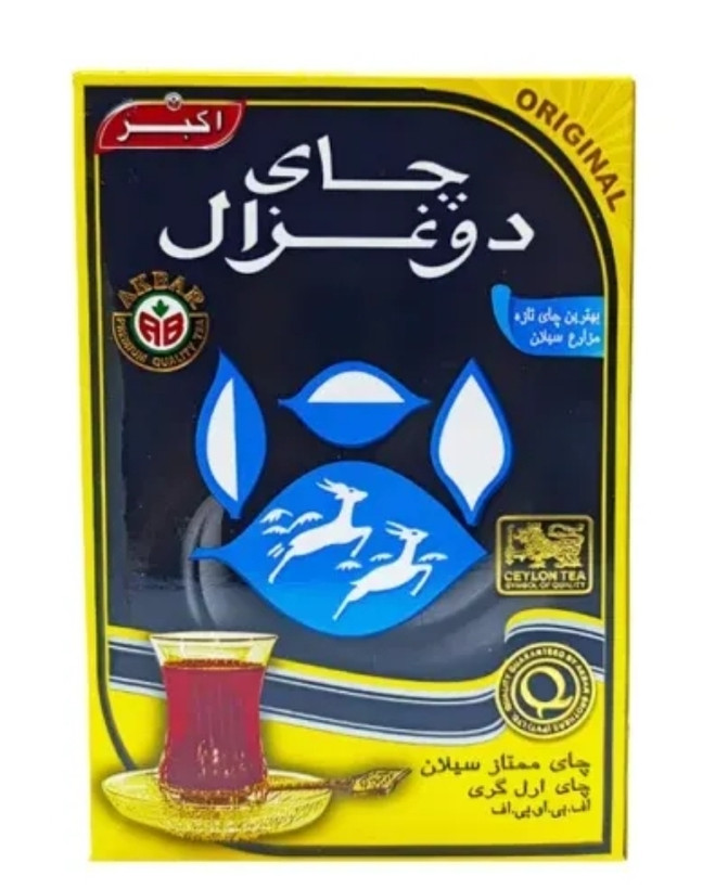 چای سیلان با طعم ارل گری دوغزال – 500 گرم