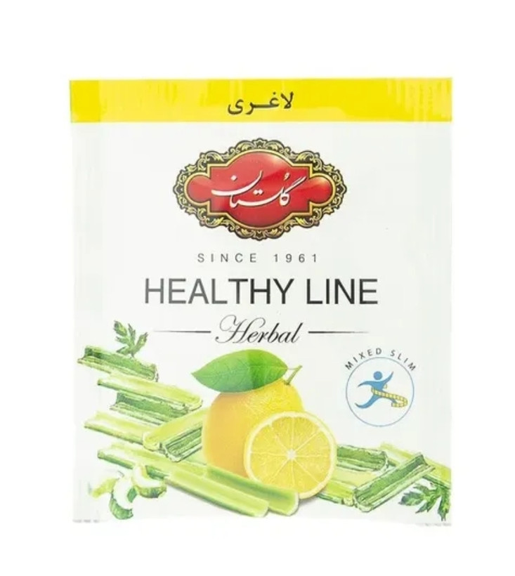 دمنوش کیسه ای لاغری لیمو و کرفس گلستان