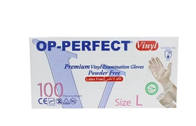 دستکش وینیل اپی پرفکت – 100 عددی