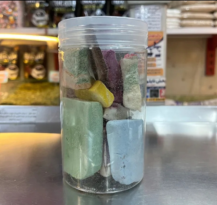 بستنی خشک پفکی مخلوط
