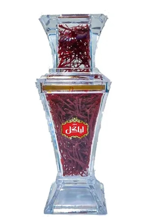 زعفران نگین طرح برلیان ۵ گرمی